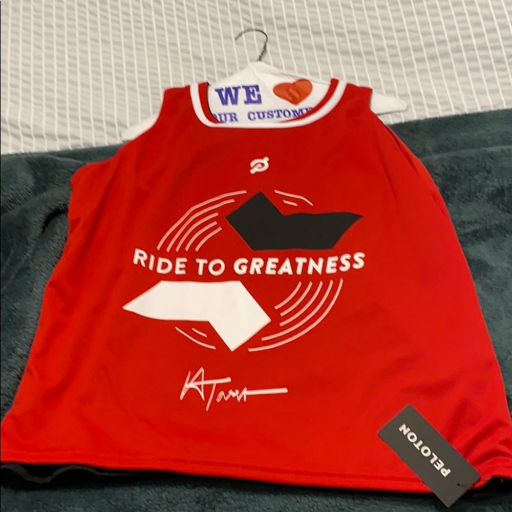 Ride to greatness peloton jersey